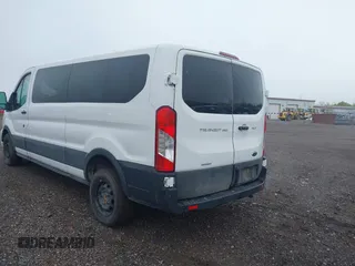 2023 Ford Transit Passenger XL with VIN 1FBAX2YG1PKA92302, listed as a IAAI auction lot 42187709 with 76,445 mi miles. Bid and sale history available at carsss.com. Image 3.