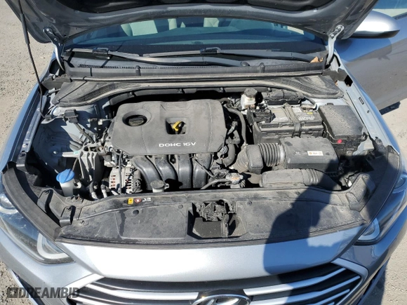 2017 Hyundai Elantra Limited with VIN 5NPD84LF0HH048291, listed as a Copart auction lot 47993615 with 126,530 mi miles and Salvage Title. Bid and sale history available at carsss.com. Image 11.