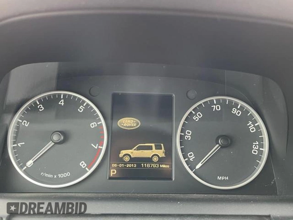 2014 Land Rover LR4 Lux with VIN SALAK2V65EA725790, listed as a Copart auction lot 44843925 with 116,793 mi miles and Clean title. Bid and sale history available at DreamBid. Image 8.