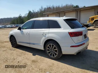 2017 Audi Q7 Premium Plus with VIN WA1LAAF79HD000484, listed as a Copart auction lot 46646565 with 108,265 mi miles and Salvage Title. Bid and sale history available at carsss.com. Image 2.