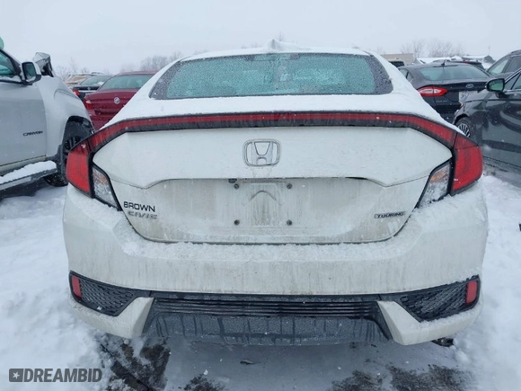 2016 Honda Civic Coupe Touring with VIN 2HGFC3B91GH351389, listed as a IAAI auction lot 41612467 with 78,934 mi miles. Bid and sale history available at carsss.com. Image 16.