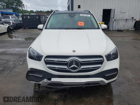 2022 Mercedes-Benz GLE 350 with VIN 4JGFB4JB6NA662836, listed as a Copart auction lot 58397305 with 80,763 mi miles and Salvage title. Bid and sale history available at DreamBid. Image 5.