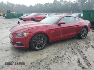2016 Ford Mustang GT with VIN 1FA6P8CF8G5276692, listed as a Copart auction lot 58726645 with 85,473 mi miles and Salvage title. Bid and sale history available at DreamBid. Image 1.