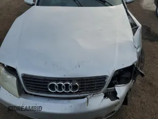 2001 Audi A6 with VIN WAUED54B11N150848, listed as a Copart auction lot 86072804 with 0 mi miles and Salvage Title. Bid and sale history available at carsss.com. Image 12.