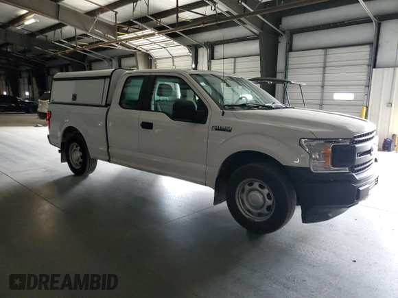 2018 Ford F-150 XL with VIN 1FTEX1CB2JKF23255, listed as a Copart auction lot 54489205 with 126,865 mi miles and Clean title. Bid and sale history available at DreamBid. Image 4.