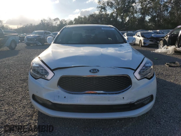 2015 Kia K900 Luxury with VIN KNALW4D4XF6018461, listed as a Copart auction lot 86055044 with 147,141 mi miles and Salvage Title. Bid and sale history available at carsss.com. Image 5.