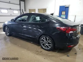 2019 Hyundai Elantra SEL with VIN 5NPD84LF1KH465863, listed as a Copart auction lot 48281685 with 52,907 mi miles and Salvage Title. Bid and sale history available at carsss.com. Image 2.