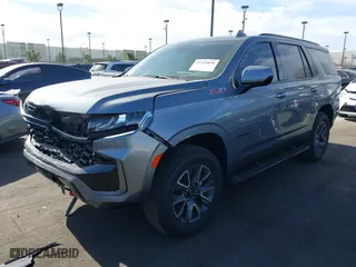 2022 Chevrolet Tahoe Z71 with VIN 1GNSKPKD3NR265727, listed as a IAAI auction lot 41212836 with 15,435 mi miles. Bid and sale history available at carsss.com. Image 17.