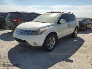 2004 Nissan Murano SL with VIN JN8AZ08W54W309053, listed as a Copart auction lot 74856154 with 0 mi miles and Salvage Title. Bid and sale history available at carsss.com. Image 1.