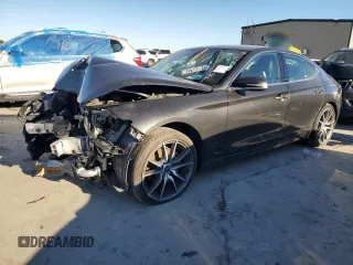 2023 Genesis G70 2.0T with VIN KMTG34TAXPU132530, listed as a Copart auction lot 83795954 with Not Provided miles and Non Repairable. Bid and sale history available at DreamBid. Image 1.