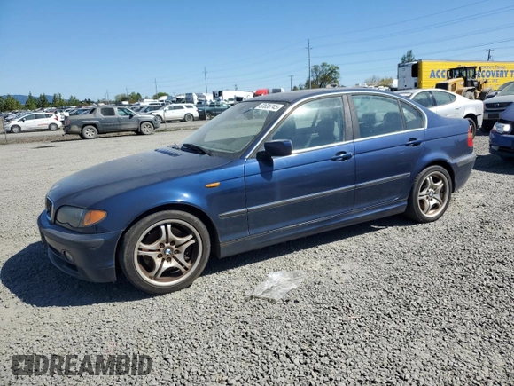 2004 BMW 3 Series 330i with VIN WBAEV53444KM05580, listed as a Copart auction lot 53635745 with 94,469 mi miles and Clean Title. Bid and sale history available at carsss.com. Image 1.