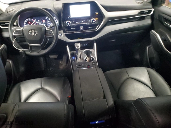 2023 Toyota Highlander L with VIN 5TDKDRBH9PS514683, listed as a Copart auction lot 49859995 with 7,942 mi miles and Salvage Title. Bid and sale history available at carsss.com. Image 8.