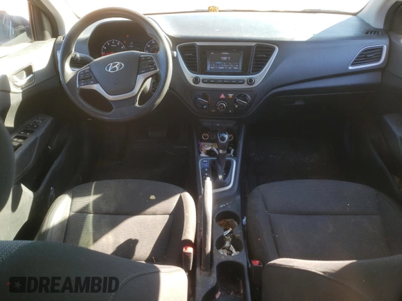 2019 Hyundai Accent SE with VIN 3KPC24A3XKE088489, listed as a Copart auction lot 85852464 with 105,582 mi miles and Salvage Title. Bid and sale history available at carsss.com. Image 8.