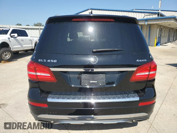 2017 Mercedes-Benz GLS 450 with VIN 4JGDF6EE5HA756304, listed as a Copart auction lot 50514815 with 173,483 mi miles and Clean title. Bid and sale history available at DreamBid. Image 6.