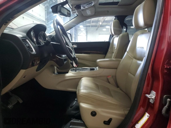 2013 Dodge Durango Citadel с VIN 1C4RDJEG3DC677586, выставлен на аукционе Copart как лот 55267455 с пробегом 237 031 миль миль и На запчасти • Non repairable. История ставок и продаж доступна на DreamBid. Изображение 7.
