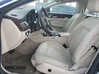 2015 Mercedes-Benz CLS 400 with VIN WDDLJ6HB8FA154029, listed as a Copart auction lot 45173395 with 63,889 mi miles and Salvage title. Bid and sale history available at DreamBid. Image 7.