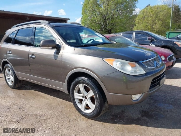 2008 Hyundai Veracruz GLS with VIN KM8NU13C48U069814, listed as a IAAI auction lot 41880868 with 167,796 mi miles. Bid and sale history available at carsss.com. Image 1.