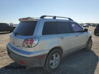 2003 Mitsubishi Outlander XLS with VIN JA4LX41G13U042485, listed as a Copart auction lot 48997135 with 282,028 mi miles and Salvage Title. Bid and sale history available at carsss.com. Image 3.