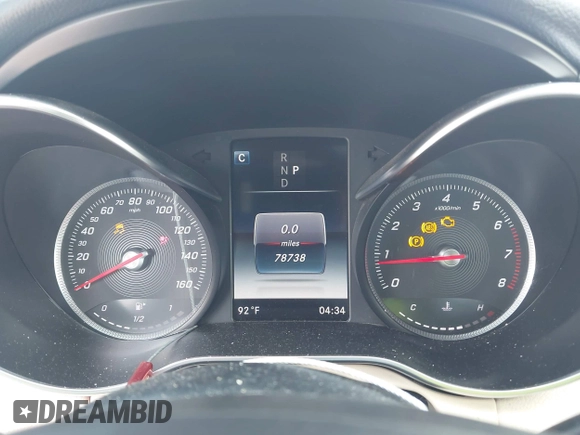 2018 Mercedes-Benz C 300 with VIN 55SWF4JB2JU243004, listed as a IAAI auction lot 42413093 with 78,738 mi miles and . Bid and sale history available at DreamBid. Image 7.