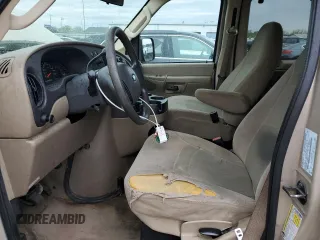 2008 Ford Econoline Passenger XL with VIN 1FBNE31LX8DB42236, listed as a Copart auction lot 55294215 with 150,809 mi miles and Salvage title. Bid and sale history available at DreamBid. Image 7.