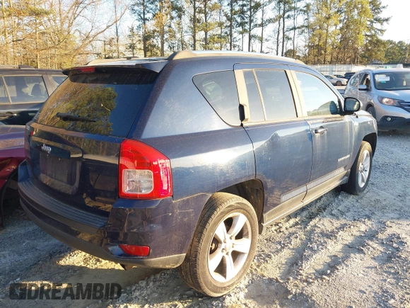2012 Jeep Compass Sport with VIN 1C4NJCBA8CD635118, listed as a IAAI auction lot 41767917 with 162,054 mi miles. Bid and sale history available at carsss.com. Image 4.