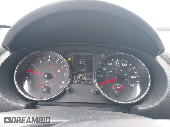 2013 Nissan Rogue S with VIN JN8AS5MT6DW501000, listed as a IAAI auction lot 41772447 with 110,811 mi miles. Bid and sale history available at carsss.com. Image 7.