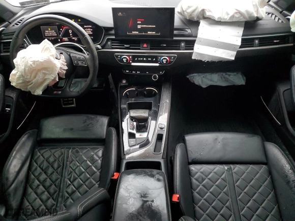 2020 Audi S4 Premium Plus with VIN WAUB4AF43LA062274, listed as a Copart auction lot 83342794 with 46,804 mi miles and Salvage Title. Bid and sale history available at carsss.com. Image 8.