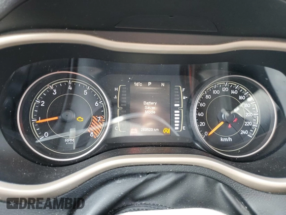 2015 Jeep Cherokee North with VIN 1C4PJMCS4FW754489, listed as a Copart auction lot 51493495 with 269,523 mi miles and Salvage Title. Bid and sale history available at carsss.com. Image 9.