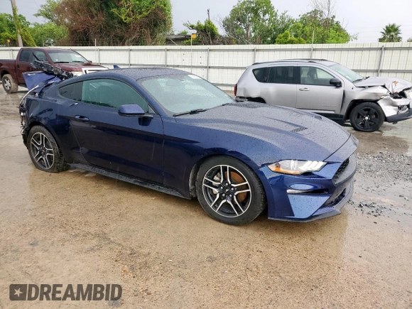 2020 Ford Mustang EcoBoost with VIN 1FA6P8THXL5175925, listed as a Copart auction lot 60985885 with 70,878 mi miles and Salvage title. Bid and sale history available at DreamBid. Image 4.