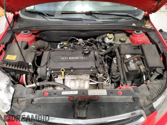 2015 Chevrolet Cruze LS with VIN 1G1PA5SH2F7128339, listed as a Copart auction lot 46912665 with 121,497 mi miles and Clean Title. Bid and sale history available at DreamBid. Image 11.