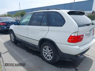 2005 BMW X5 3.0i with VIN 5UXFA135X5LY01429, listed as a IAAI auction lot 42045899 with 158,533 mi miles. Bid and sale history available at carsss.com. Image 3.