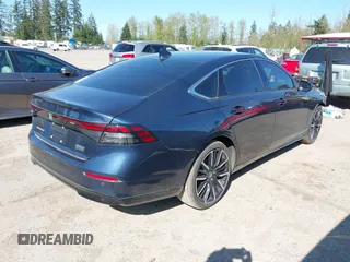 2023 Honda Accord Touring with VIN 1HGCY2F8XPA032989, listed as a IAAI auction lot 42024388 with 17,585 mi miles and . Bid and sale history available at DreamBid. Image 4.