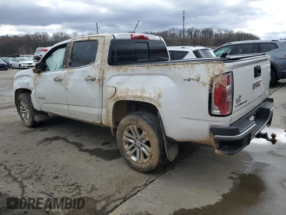 2016 GMC Canyon 4WD SLT z VIN 1GTG6DE35G1371344, wystawiony jako Copart lot #49954915 z przebiegiem 106 345 mil mil oraz Szkody całkowita. Historia ofert i sprzedaży dostępna na DreamBid. Obrazek 2.