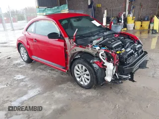 2017 Volkswagen Beetle Fleet with VIN 3VWF17AT6HM614856, listed as a IAAI auction lot 41942634 with 61,872 mi miles and . Bid and sale history available at DreamBid. Image 1.