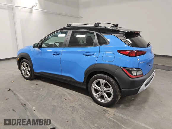 2022 Hyundai Kona SEL with VIN KM8K6CAB0NU771174, listed as a Copart auction lot 45456695 with 34,120 mi miles and Clean Title. Bid and sale history available at DreamBid. Image 2.