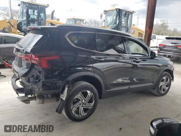2023 Hyundai Santa Fe SEL with VIN 5NMS2DAJ8PH580853, listed as a Copart auction lot 52550125 with 10,291 mi miles and Salvage Title. Bid and sale history available at DreamBid. Image 3.