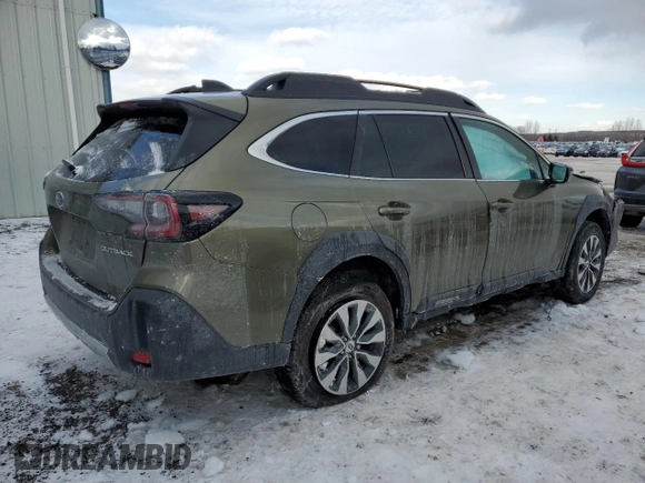 2023 Subaru Outback with VIN 4S4BTDNCXP3187942, listed as a Copart auction lot 38860674 with Not provided miles and . Bid and sale history available at DreamBid. Image 3.
