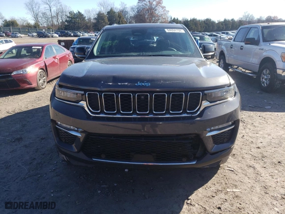 2023 Jeep Grand Cherokee 4xe 30th Anniversary with VIN 1C4RJYB64P8769262, listed as a Copart auction lot 84694194 with NaN miles and Salvage Title. Bid and sale history available at carsss.com. Image 5.