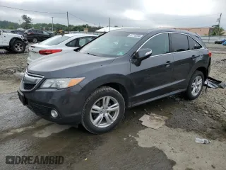 2014 Acura RDX Tech Pkg with VIN 5J8TB3H50EL012388, listed as a Copart auction lot 57710394 with 0 mi miles and Salvage Title. Bid and sale history available at carsss.com. Image 1.