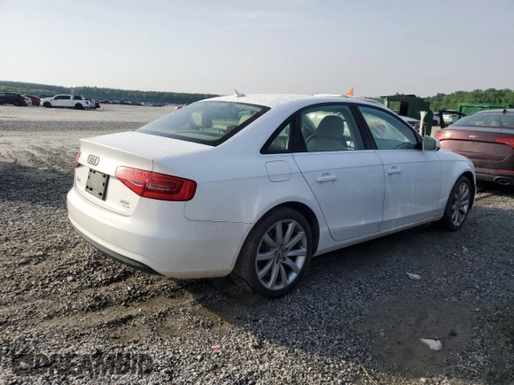2013 Audi A4 Premium Plus с VIN WAUFFAFL7DN032109, выставлен на аукционе Copart как лот 57031925 с пробегом 79 255 миль миль и Списание • Salvage title. История ставок и продаж доступна на DreamBid. Изображение 3.