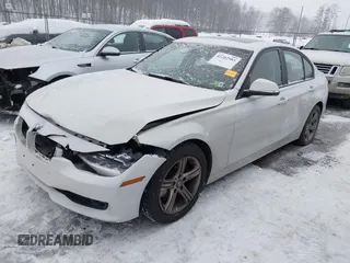 2014 BMW 3 Series 328i with VIN WBA3C1C51EK106435, listed as a IAAI auction lot 41202983 with 142,135 mi miles. Bid and sale history available at carsss.com. Image 17.