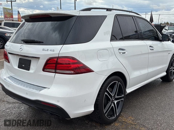 2018 Mercedes-Benz GLE 43 AMG with VIN 4JGDA6EB9JB097812, listed as a Copart auction lot 56073455 with 111,339 mi miles and Clean Title. Bid and sale history available at DreamBid. Image 4.