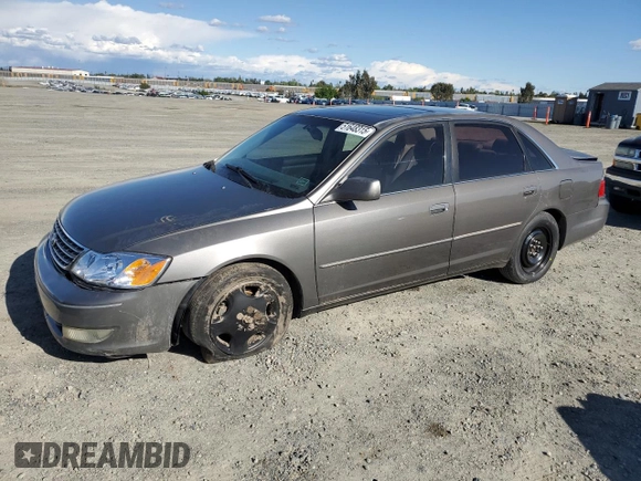 2003 Toyota Avalon XL with VIN 4T1BF28B83U297729, listed as a Copart auction lot 51648315 with 149,688 mi miles and Salvage Title. Bid and sale history available at carsss.com. Image 1.