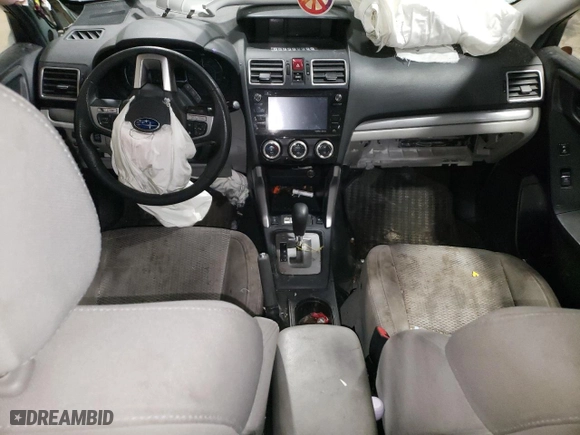 2017 Subaru Forester Premium with VIN JF2SJAGC0HH562717, listed as a Copart auction lot 80967544 with 0 mi miles and Salvage Title. Bid and sale history available at carsss.com. Image 8.