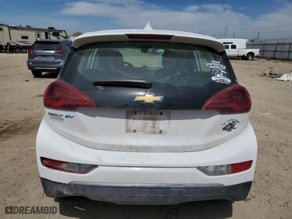 2017 Chevrolet Bolt EV LT with VIN 1G1FW6S0XH4187785, listed as a Copart auction lot 52149974 with 173,661 mi miles and Salvage Title. Bid and sale history available at carsss.com. Image 6.