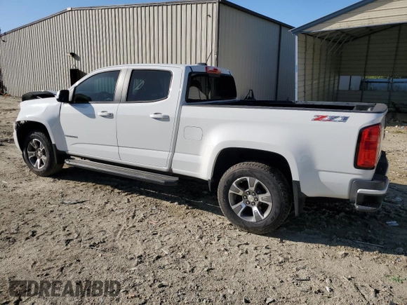 2018 Chevrolet Colorado 4WD Z71 with VIN 1GCGTDEN0J1181453, listed as a Copart auction lot 54841345 with 59,189 mi miles and Salvage title. Bid and sale history available at DreamBid. Image 2.