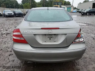 2004 Mercedes-Benz CLK-Class 3.2L with VIN WDBTJ65J64F096605, listed as a Copart auction lot 73535764 with 138,160 mi miles and Salvage Title. Bid and sale history available at carsss.com. Image 6.