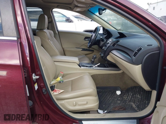 2013 Acura RDX with VIN 5J8TB4H37DL016960, listed as a IAAI auction lot 41423773 with 1 mi miles. Bid and sale history available at carsss.com. Image 5.