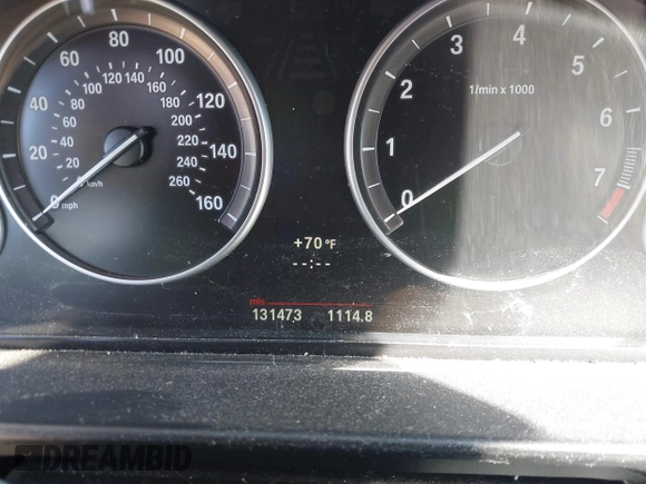 2013 BMW 5 Series 528i with VIN WBAXG5C55DDY33772, listed as a IAAI auction lot 41605701 with 131,473 mi miles and . Bid and sale history available at carsss.com. Image 7.