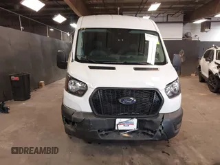 2023 Ford Transit Cargo with VIN 1FTBR1C86PKB37075, listed as a IAAI auction lot 41856721 with 20,540 mi miles. Bid and sale history available at carsss.com. Image 12.